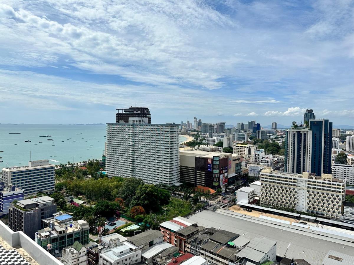 Best Location Condo With Swimming Pool, Gym, Sauna, Washing Mashine, Fast Internet In Central Of Pattaya Dış mekan fotoğraf