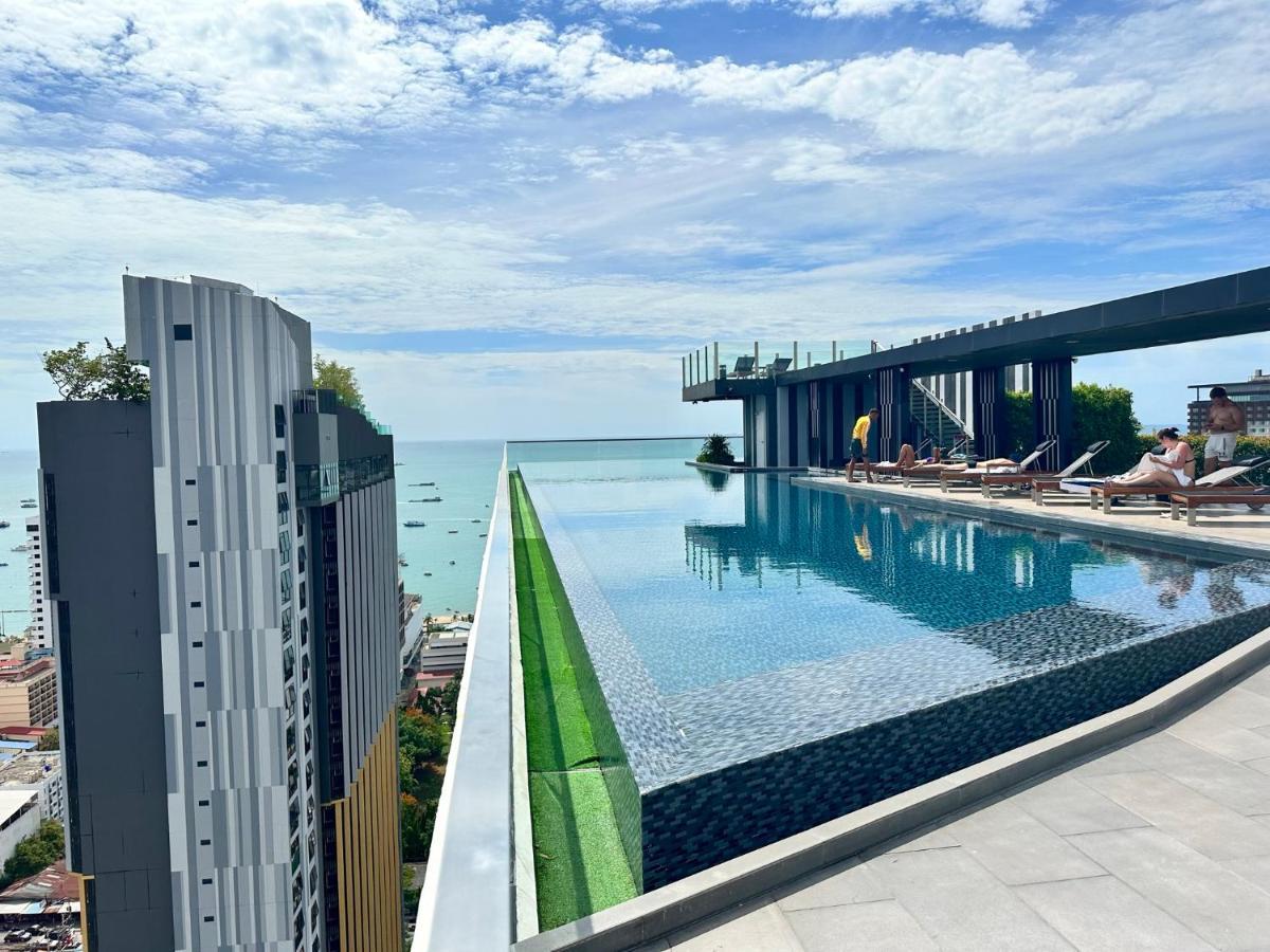Best Location Condo With Swimming Pool, Gym, Sauna, Washing Mashine, Fast Internet In Central Of Pattaya Dış mekan fotoğraf