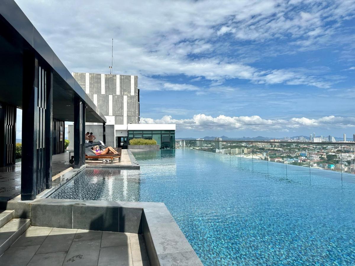 Best Location Condo With Swimming Pool, Gym, Sauna, Washing Mashine, Fast Internet In Central Of Pattaya Dış mekan fotoğraf