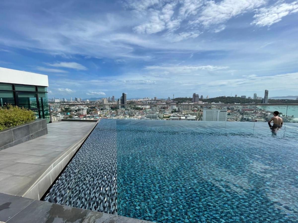 Best Location Condo With Swimming Pool, Gym, Sauna, Washing Mashine, Fast Internet In Central Of Pattaya Dış mekan fotoğraf