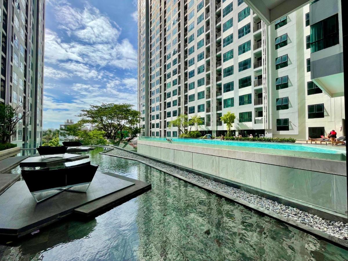 Best Location Condo With Swimming Pool, Gym, Sauna, Washing Mashine, Fast Internet In Central Of Pattaya Dış mekan fotoğraf